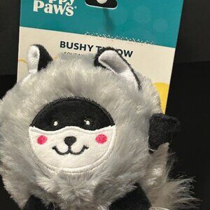 Zippy Paws Bushy Throw (Racoon)